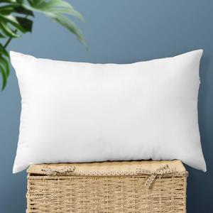 Artscope Premium Lumbar Throw Pillow Insert Rectangle Form Cushion Stuffer for Couch, Sofa, Bed - Indoor Decorative Pillows Inserts 12x20 Inch