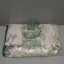 Farmhouse Wipeable Tablecloth Vinyl Waterproof Coating Spill-Proof Table Cover Cotton Linen Backing Slip Resistant Flower Tabletop Kitchen Party Table Dcor Rectangle, 55"102"(8-10 Seats) (Beige1)