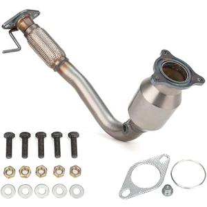 FOMIUZY High Flow Front Catalytic Converter Kit Direct-Fit Chevy Equinox GMC Terrain 2010 2011 2012 2013 2014 Captiva Sport 2012 2013 2014 2015 2.4L