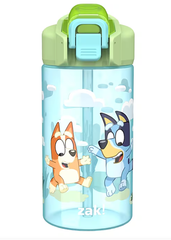 Zak! Jubilee Bluey Plastic Water Bottle, 16 oz.