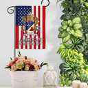 American Garden Flag Memorabilia Decor Religious Yard Sign Picture Print Habemus Papam Decorations American Papal Poster Vatican Canvas Roman Tapestry Catholic Gifts Made in USA