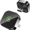 2026 Wireless CarPlay Adapter for Apple, Convert Wired to CarPlay Wireless Adapter, USB-C/Type-C Design, Plug & Play, Car Play Dongle Stick Only for Apple Wired CarPlay Cars & for iPhone iOS 10+