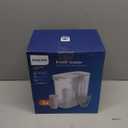 PHILIPS Water Filter Pitcher, GoZero Next-gen Instant Water Purifier Filter Dispenser with Rechargeable Battery Mirco-X Clean Tech, Reduce Chlorine Lead Copper for Fridge Door 12Cup 3Filter for 9month