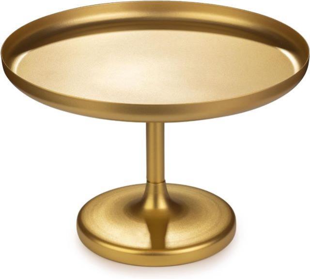 Cake Stand 12" Gold Pedestal