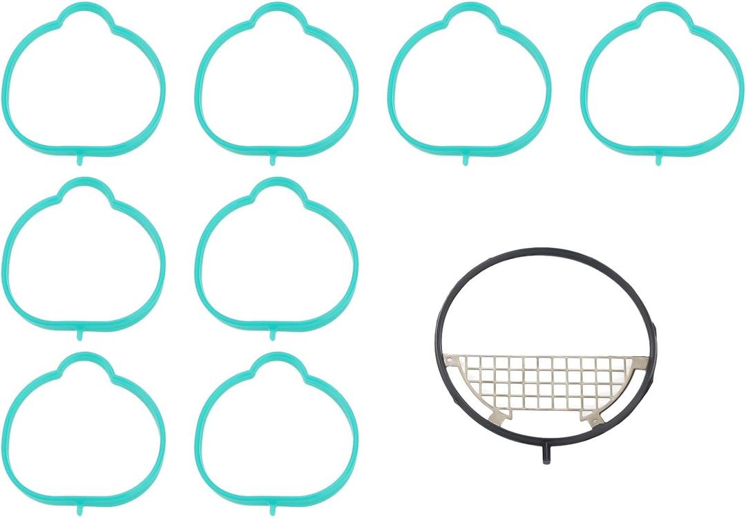 MS96945 Intake Manifold Gasket Set Compatible with 2005-2017 Nissan Armada NV2500 NV3500 Pathfinder Titan 5.6L, 2004-2010 Infiniti QX56 5.6L, Replace#DG-8614965261