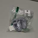 PlayVital Mecha Edition Clear White Ergonomic Soft Controller Silicone Case Grips for ps5, Rubber Protector Skins with Thumbstick Caps for ps5 Controller - Compatible with Charging Station