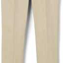 French Toast Girls' Slim Fit Stretch Twill Pant (8, Khaki)