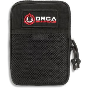 Orca Tactical MOLLE Utility Pouch Gadget EDC Admin Organizer (Black)