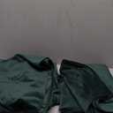 KGORGE Velvet Blackout Curtains 84 inches Luxury Soundproof Room Darkening Thermal Insulated Dark Green Velvet Curtains for Living Room French Door, Rod Pocket, Set of 2, W52 x L84, Hunter Green