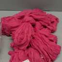 10 Pack 120inch Hot Pink Cheesecloth Table Runners - 10Ft Long Cotton Gauze Table Runner Set for Weddings Bridal Parties and Baby Showers Decoration- Elegant Fuchsia Table Cloth