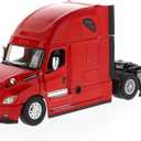 Diecast Masters 1:50 Freightliner Cascadia SBFA Tandem with 72" Sleeper | Transport Series | Red Model 71029
