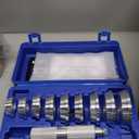 Orion Motor Tech Bearing Press Kit, 10pc Bearing Race and Seal Driver Set with Seal Driver and 9 Bearing Adapters, Seal Installer Bearing Driver Kit for Bearing Installation (39.5 to 81 mm)