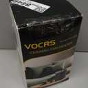 Small Portable Space Heater for Indoor Use  VOCRS 1500W PTC Electric Heater with Thermostat, Remote Control, 12H Timer, Eco and Fan Mode, Rapid and Safe Heating for Bedroom, Office