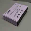 Birthday Gifts for Women, Ufree 5 in 1 Curling Iron with Interchangeable Ceramic Barrels (0.35"-1.25"), Curling Wand Set with Flat Iron Hair Straightener, Instant Heat Up, Dual Voltage Hair Curler (Purple)