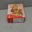 CUTE STONE Kids Kitchen Accessories, Toy Pots & Pans Set with Sound & Light Induction Cooktop, Cuttable & Peelable Play Food, Play Cookware, Educational Role Play Gift for Toddlers & Kids Ages 3+