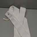 Rygcrud Retractable Canopy Outdoor Patio Shade Cover, Sliding Wire Pergola Wave Sail Awning for Deck Yard Porch Gazebo (Color : White, Size : 4x6 ft)