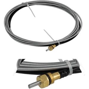 194-011 MIG Welding Liner Conduit .030"-.035" for Miller Millermatic M10 M25 M40 and H Series Hobart 15 FT 194011 (1 Pack) 194-011