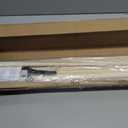 LazBlinds No Drill 1" Vinyl Mini Blinds, 38" W x 64" H, Cream