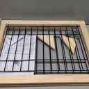 Freestanding Dog Gate Indoor,19.7" Height 23.6"–45.3" Width