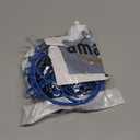 1 Pack Portable Clothesline with 12 Clothespins, Windproof Travel Clothesline Stretchy Retractable Elastic Laundry Clothes Line for Backyard, Vacation Hotel, Balcony Clothes Drying Line