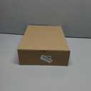 Linen Leather Desk Organizer and monitor stand with DrawersMini Desktop Drawer Organizer StackableTabletop Organization Storage Box for Office Supplies Home Vanity Toiletries (Black, 2-drawers)