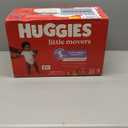 Huggies Size 4 Diapers, Little Movers Baby Diapers, Size 4 (22-37 lbs), 120 Count,