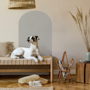 RoomMates Gray Decorative Arch Peel and Stick Wall Decal, 25.69 in x 36.125 in X 0.01 in