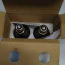 50W Reptile Heat Lamp(2-Pack) Ceramic Heat Emitter- Non-Light Emitting, 24/7 Safe Heating for Terrariums, Brooders & Incubators-Turtle Lizard Bearded Dragon Snake Small Pets E26