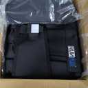 RUNmax Adjustable Weighted Vest With Shoulder Pads Option for Men and Women (Black) 60 LBS