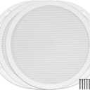 Reliable Hardware Company RH-4002-10-2-A White Universal Surface Mount 10" Speaker Covers, Pair