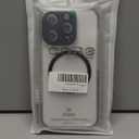 Misscase for iPhone 16 Pro Magnetic Case,[Military Drop Protection] Clear Hard Plastics Cover, Camera Lens Protector,Compatible with MagSafe,Anti Yellowing Full Protection Cases-Orange