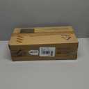 QEEIG Floating Shelves for Wall Bathroom Shelf Bedroom Kitchen Living Room Hanging Book Shelves Small Farmhouse Decor 16 inch Set of 3, Rustic Brown (015-BN3)