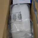 AquaSense 770-610 4 Inch Portable Raised Toilet Seat Riser, Elevated Toilet Seat for Seniors