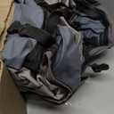 Easy-Going Outdoor Sofa Cover Heavy Duty Patio Furniture Loveseat Couch Bench Cover Windproof Durable (85Wx37Dx35H inch, Gray/Dark Gray)