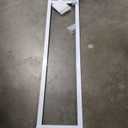 PetSafe Sliding Glass Pet Door - No-Cut DIY Install Doggy Door for Renters - Aluminum Frame - Adjustable Height 75 7/8" to 80 11/16" - Ideal for Large Dogs Up to 100 lb - White