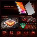 Android Tablet with Keyboard, 10 inch Android 15 Tablet with 24GB(4+20)RAM+128GB ROM(1TB Expand),8-Core, 7200mAh, 5G WiFi, Bluetooth5.0, Widevine L1, Electronics Tablets with Keyboard, Case, Stylus