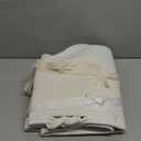 KAKAMAY Large Blanket Basket (20"x13"),Woven Baskets for storage Baby Laundry Hamper, Cotton Rope Blanket Basket for Living Room, Laundry, Nursery, Pillows, Baby Toy chest (White)