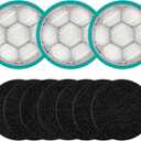 Hepa Filter Sponge Replacement Accessories for Neakasa/Neabot P1 Pro Pet Grooming Kit & Vacuum(3 Hepa Filters+7 Sponges)