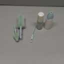 Momcozy Bottle Brush Kit, Innovative Push-Press Design for Better Cleaning - Baby Bottle Cleaner Brush for Baby Bottle, Breast Pumps, Nipples, and More - Can Generate Foam for Better Cleaning, Green