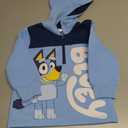 Bluey Bingo Fleece Half Zip Hoodie Toddler to Big Kid
