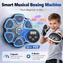 2026 Music Boxing Machine for Adults and Kids, Wall Mount, Boxing Gloves