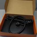 Jafeton Premium 12.2" Rain Shower Head with Handheld Spray, Updated High Pressure Rainfall Shower Head with Handheld Combo, Large Rain Overhead Waterfall Showerheads | Anti-Clog Nozzles | Air-in Tech