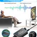 eSynic Portable Optical to 3.5mm/Aux Adapter-7 FT Long-192KHz DAC Converter-Metal Shell-Built in Amplifier Chip-Easy to Setup- from HDTV/Blu-Ray/Gaming Console to 3.5MM Audio Speaker & Headphone