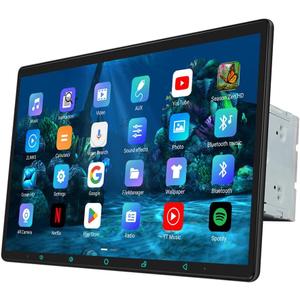 JOYING Radio 13.3 Inch Double Din Car Stereo 8GB+128GB Compatible with Wireless Carplay and Wireless Android Auto, AM/FM, Mirror Link, 48-Band EQ(JY-UZD13N8)