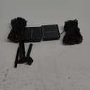 Brightown 2 Pack Halloween Solar String Lights Outdoor, Total 144Ft 400 LED Twinkle Fairy Lights Waterproof with 8 Modes Auto On/Off for Patio Tree Garden Party Home Decorations (Orange&Purple)