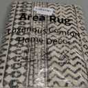 Moroccan Washable Runner Rug, 2x6 Ultra Soft Non-Slip Vintage Boho Hallway Kitchen Runner Rug Floor Carpet for Bedroom Bathroom Laundry Living Room (Black)