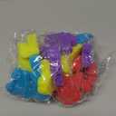 42Pcs Toddlers Kids Paint Sponges Including 30 Craft Sponge Shapes 12 EVA Sponge Stamper, Early Learning Finger Paint Sponge Brushes Foam Art Drawing Tools