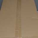 VANZARLA Modern Gold Linear Chandelier for Kitchen Island, 2-Light Linear Light Fixture with Off-White Fabric Shade, Rustic Pendant Light for Dining Room