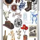 Country Western Case for iPhone 17 Pro Max,Vintage Cowboy Elements,Trendy Cool Soft TPU Bumper Cover for iPhone 17 Pro Max