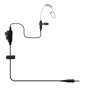 Air Tube Earpiece Surveillance Kit Earphone Headset PTT Mic for Motorola EVX-S24 Yaese VX-6R FT-270R Standard Horizon HX320 HX210 HX40 HX890 Two Way Radio